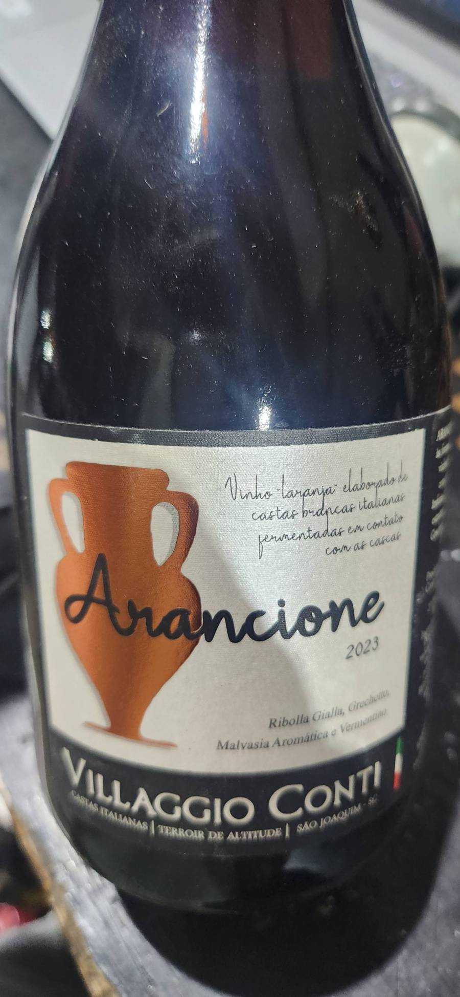 Vinho laranja Arancione 2023