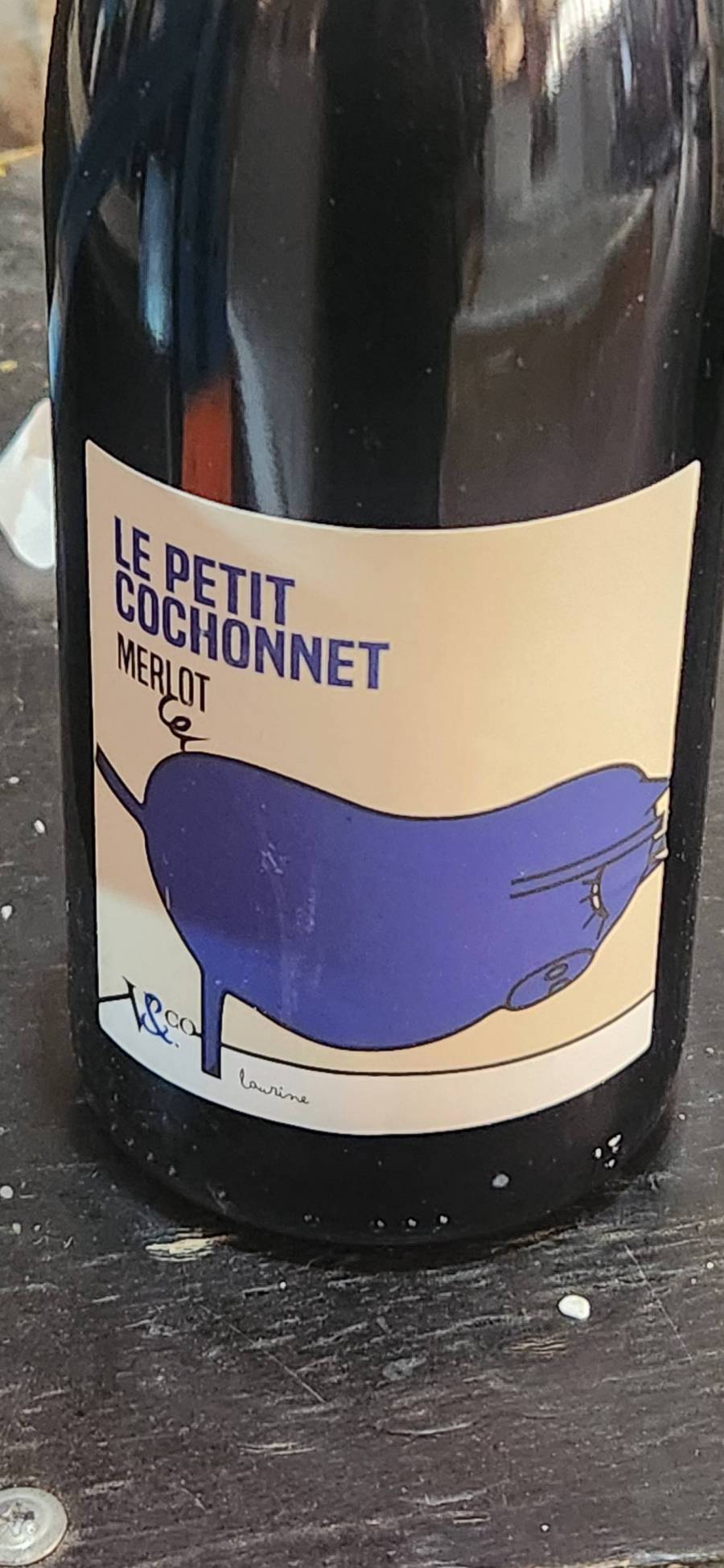 Vinho tinto Merlot Le Petit Cochonnet