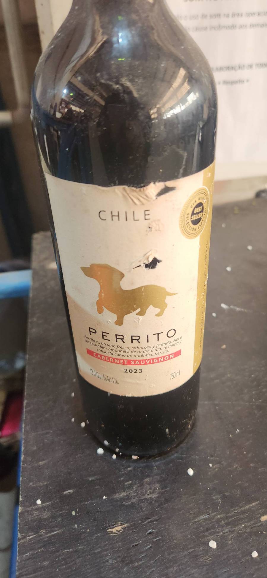 Vinho tinto Cabernet Sauvignon