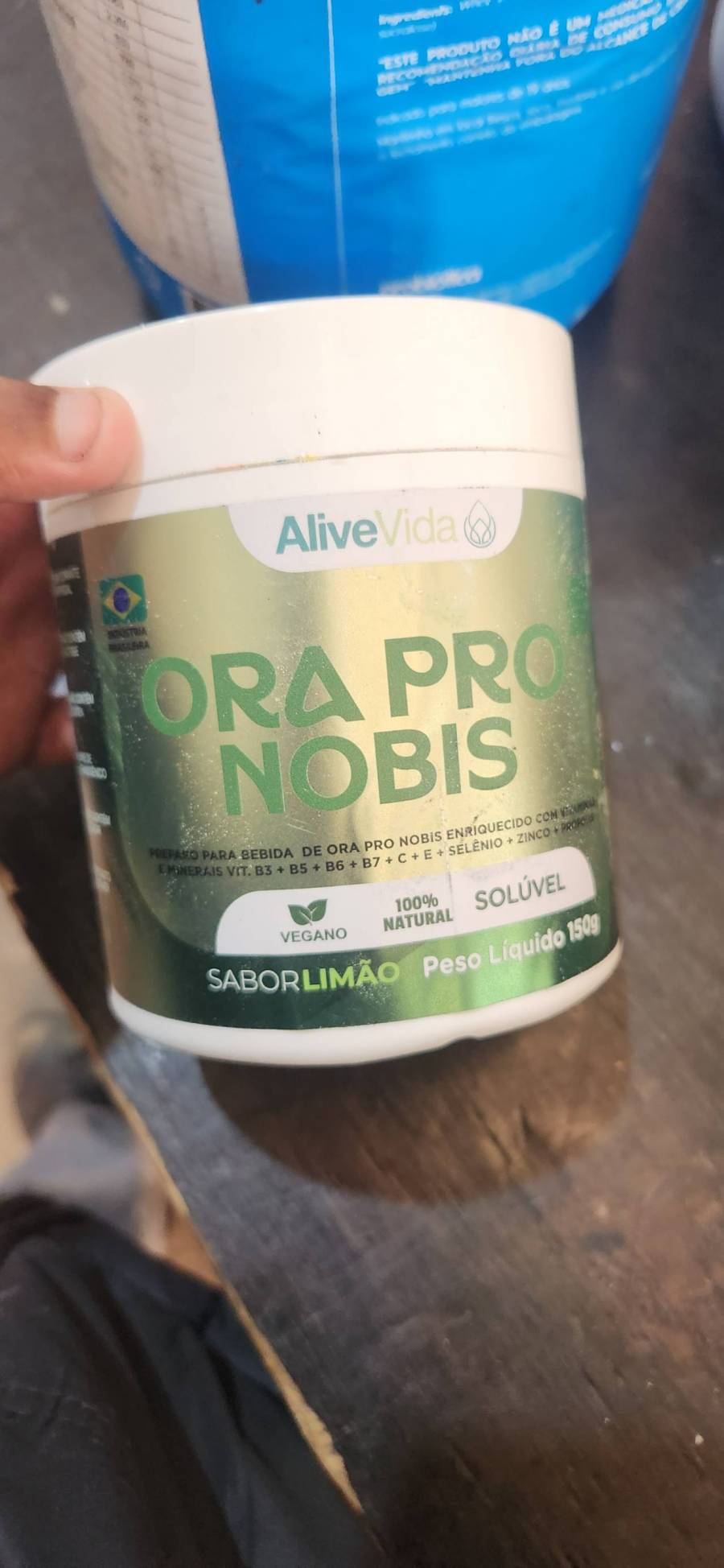 Preparado para bebida de Ora Pro Nobis sabor limão