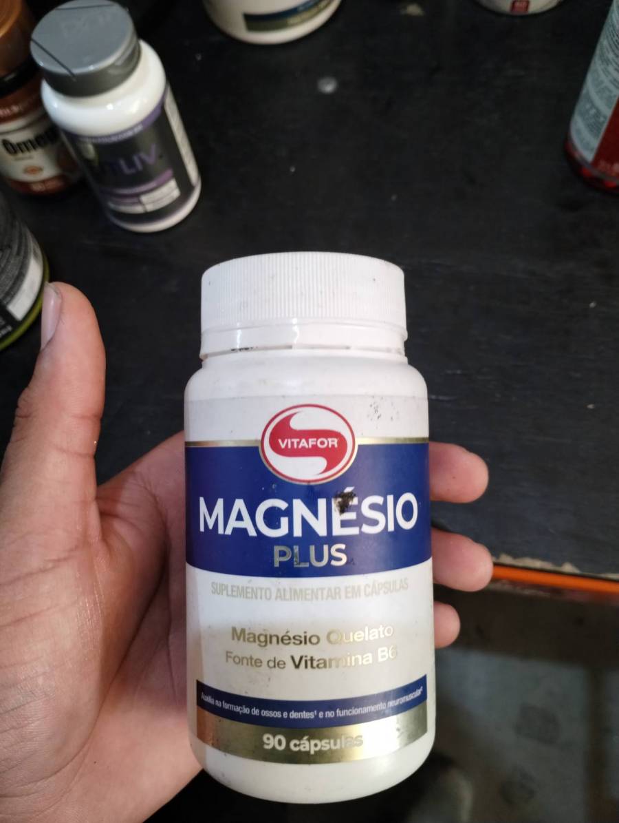 Magnésio Plus suplemento alimentar em cápsulas