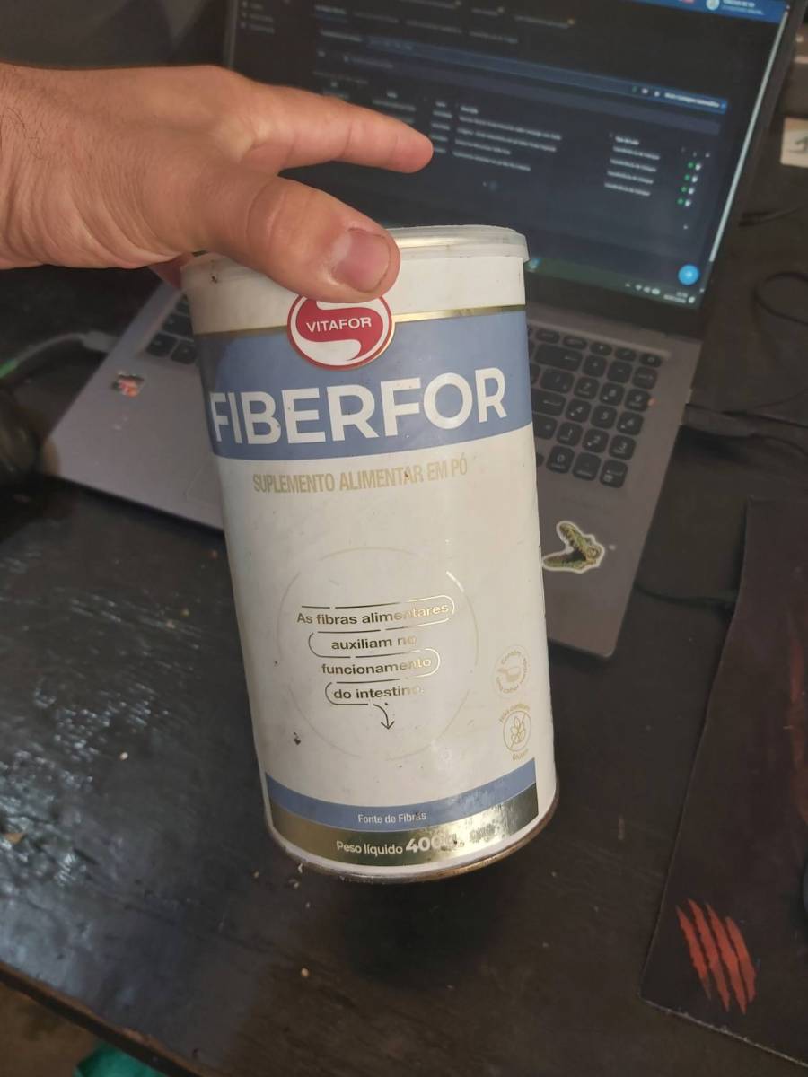 Suplemento alimentar em pó Fiberfor