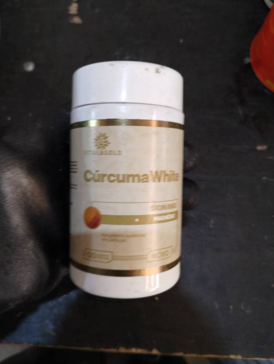 Suplemento alimentar Cúrcuma White