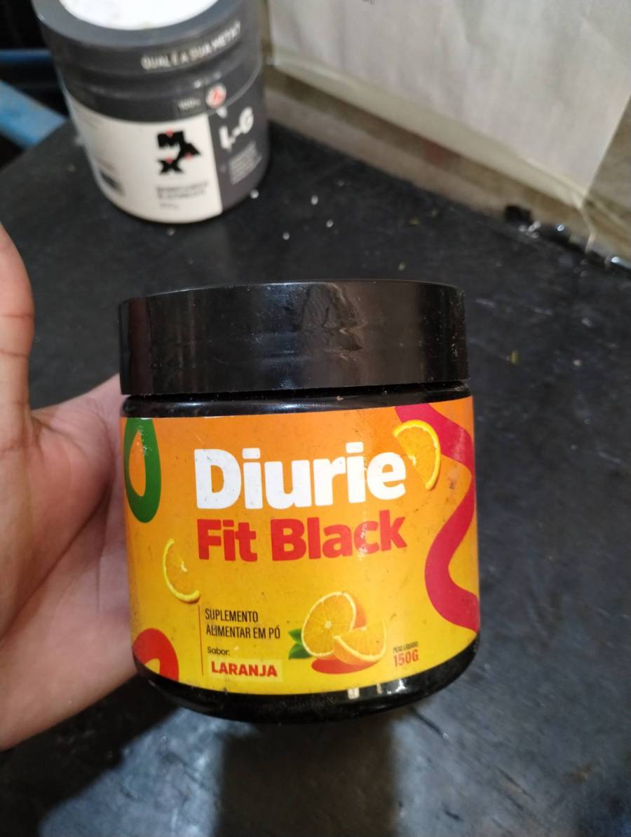 Suplemento alimentar em pó sabor laranja
