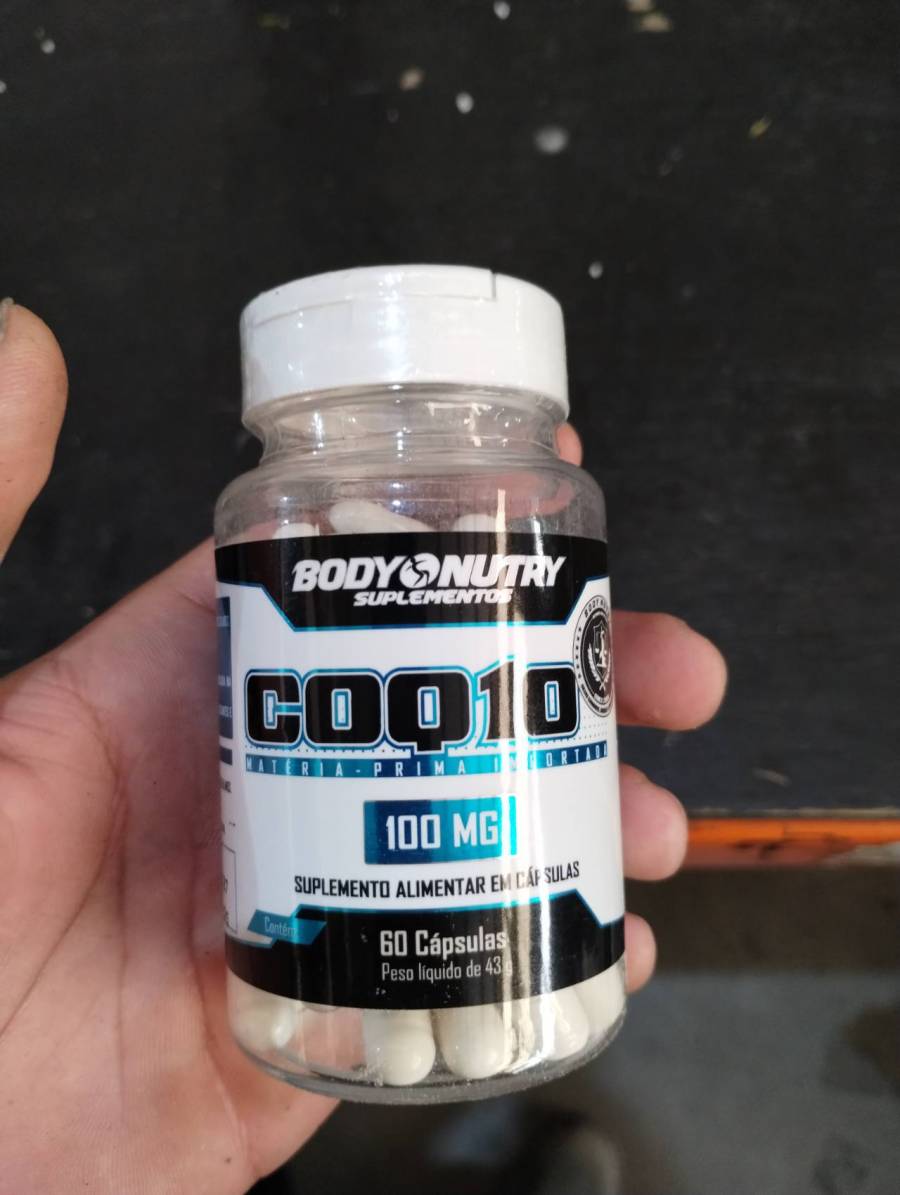 Suplemento alimentar em cápsulas COQ10 100 mg