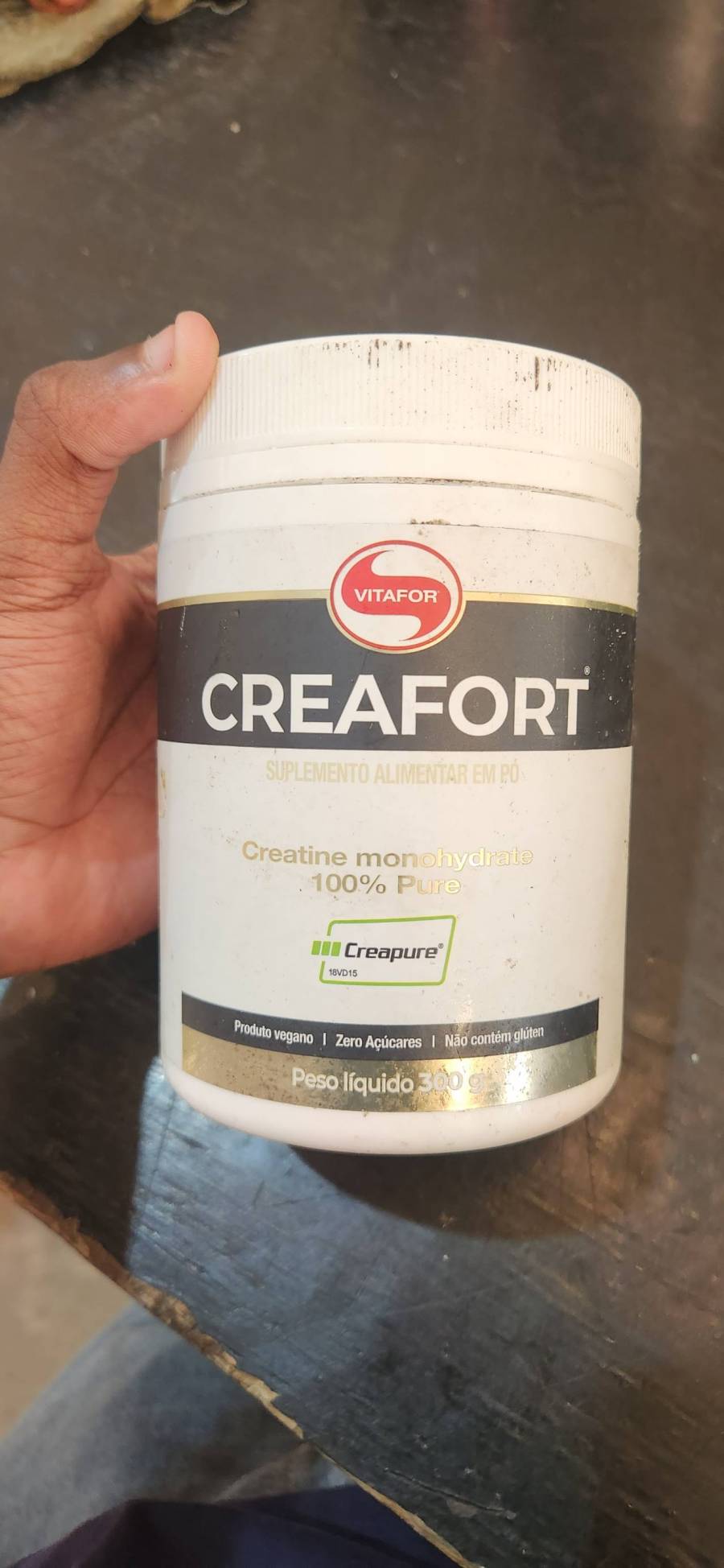 Suplemento alimentar em pó - Creatina monohidratada 100% pura