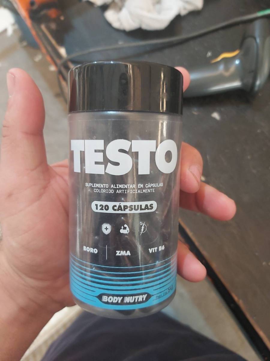 Suplemento alimentar em cápsulas TESTO