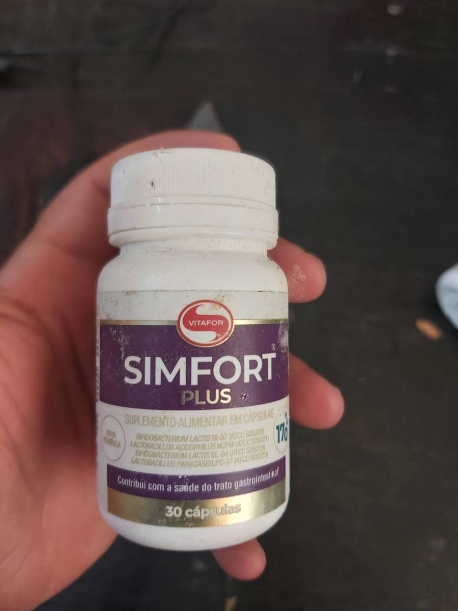 Suplemento alimentar em cápsulas Simfort Plus