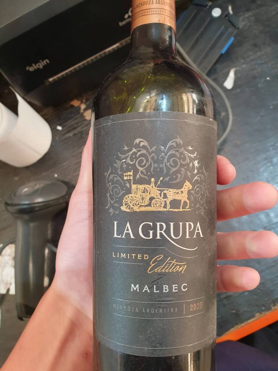 Vinho tinto Malbec La Grupa Limited Edition
