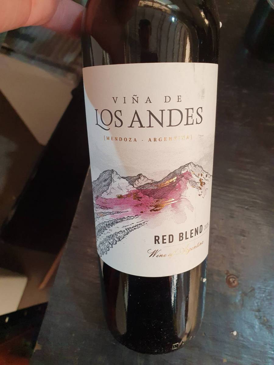 Vinho tinto meio seco Viña de Los Andes Red Blend 2020