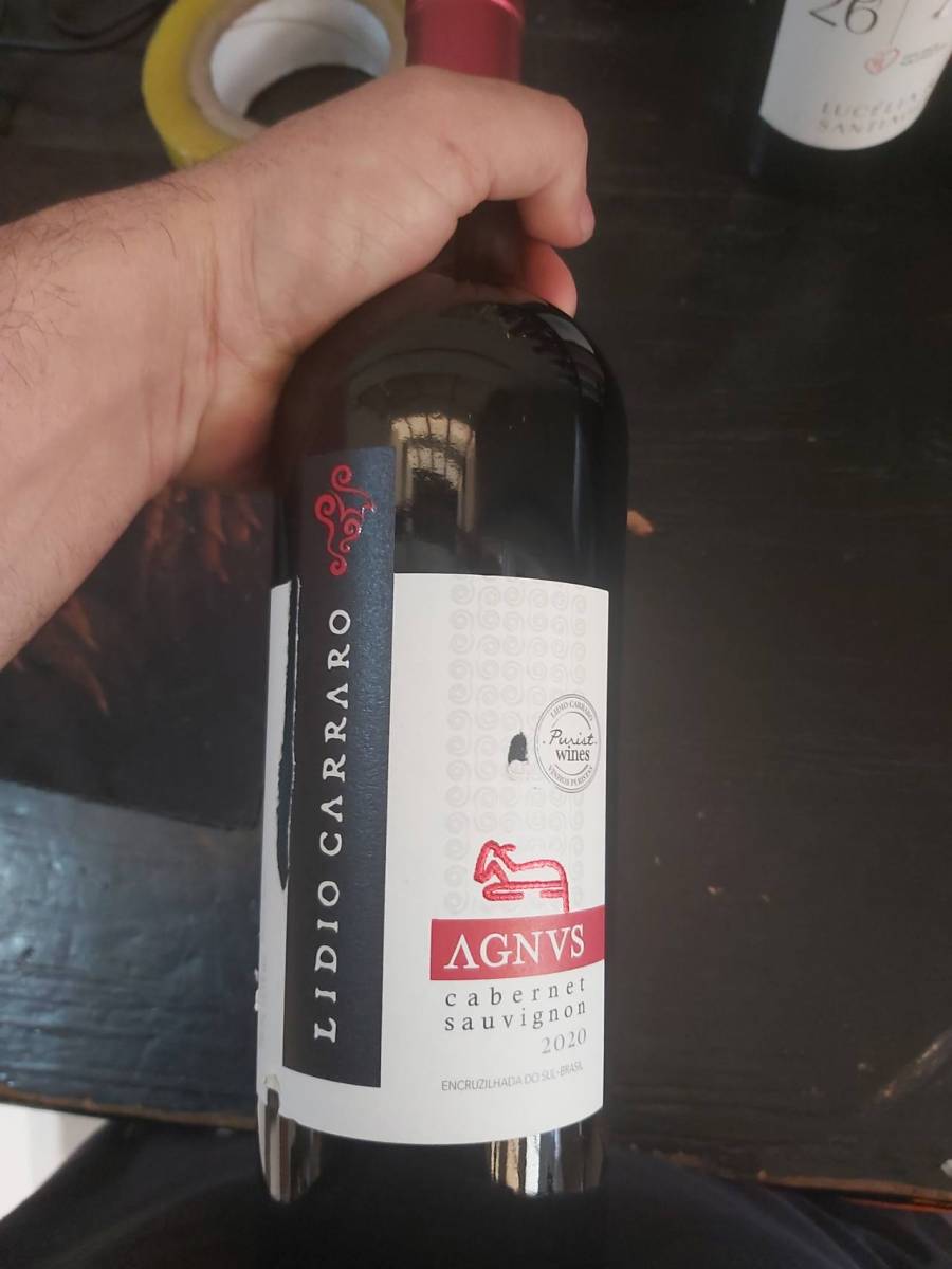 Vinho tinto Cabernet Sauvignon 2020