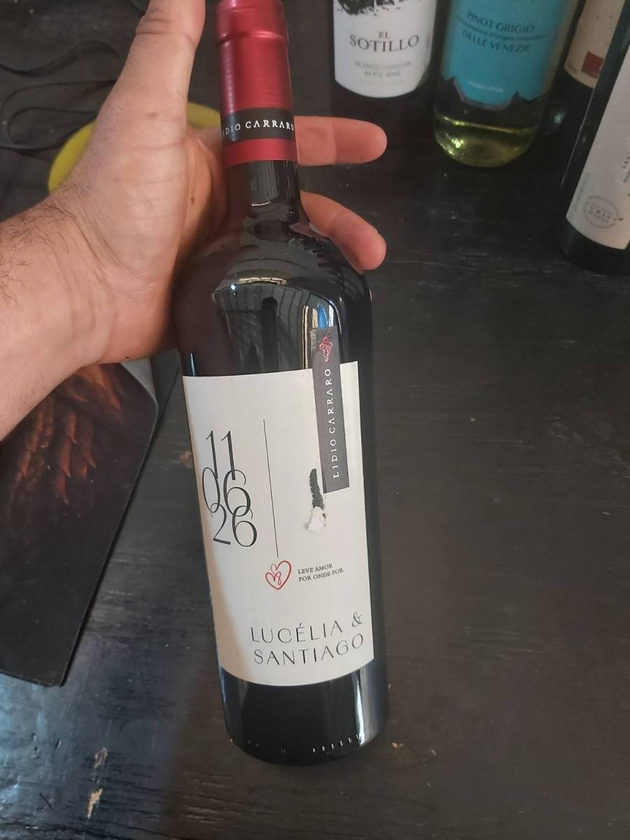 Vinho tinto Lidio Carraro Lucélia & Santiago