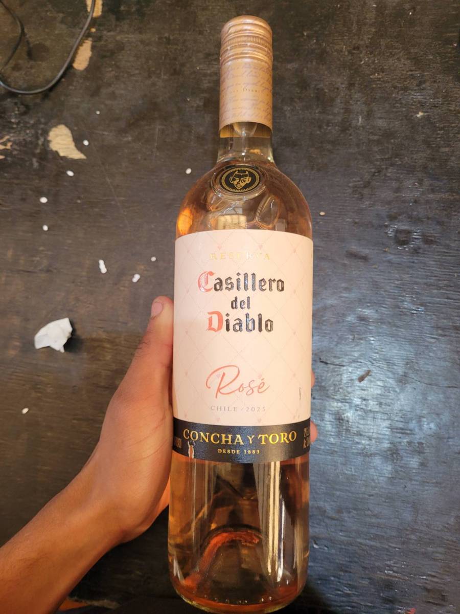 Vinho Rosé Casillero del Diablo