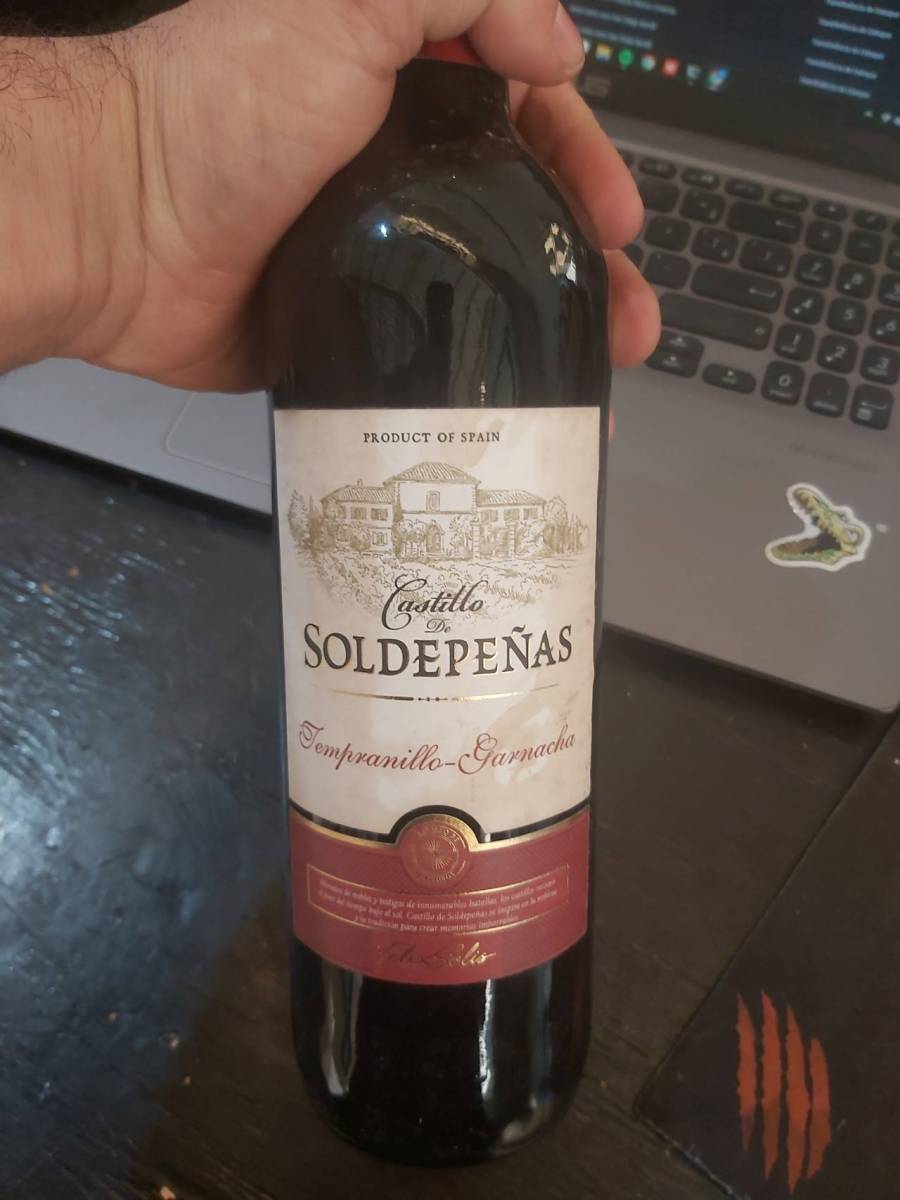 Vinho tinto Castillo de Soldepeñas Tempranillo-Garnacha