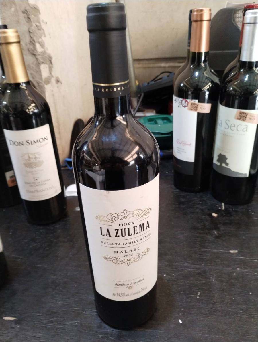 Vinho tinto Malbec Finca La Zulema 2022