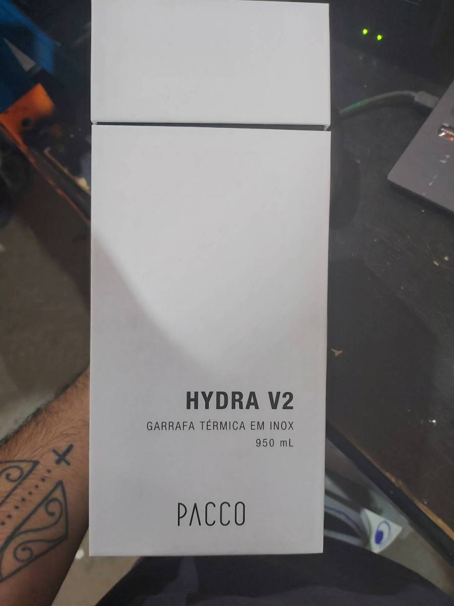 Garrafa térmica em inox Hydra V2