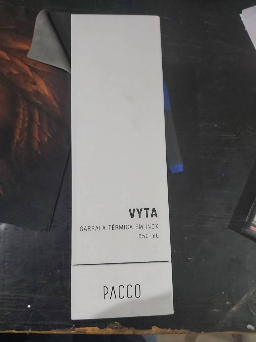 Garrafa térmica em inox