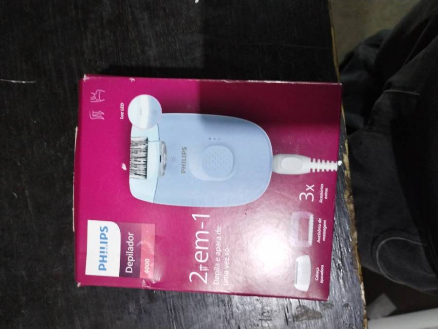 Depilador elétrico 2 em 1