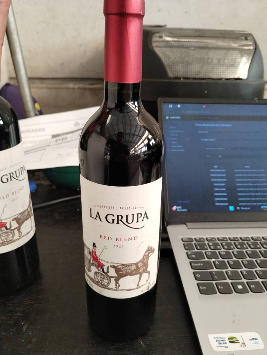 Vinho tinto La Grupa Red Blend 2025
