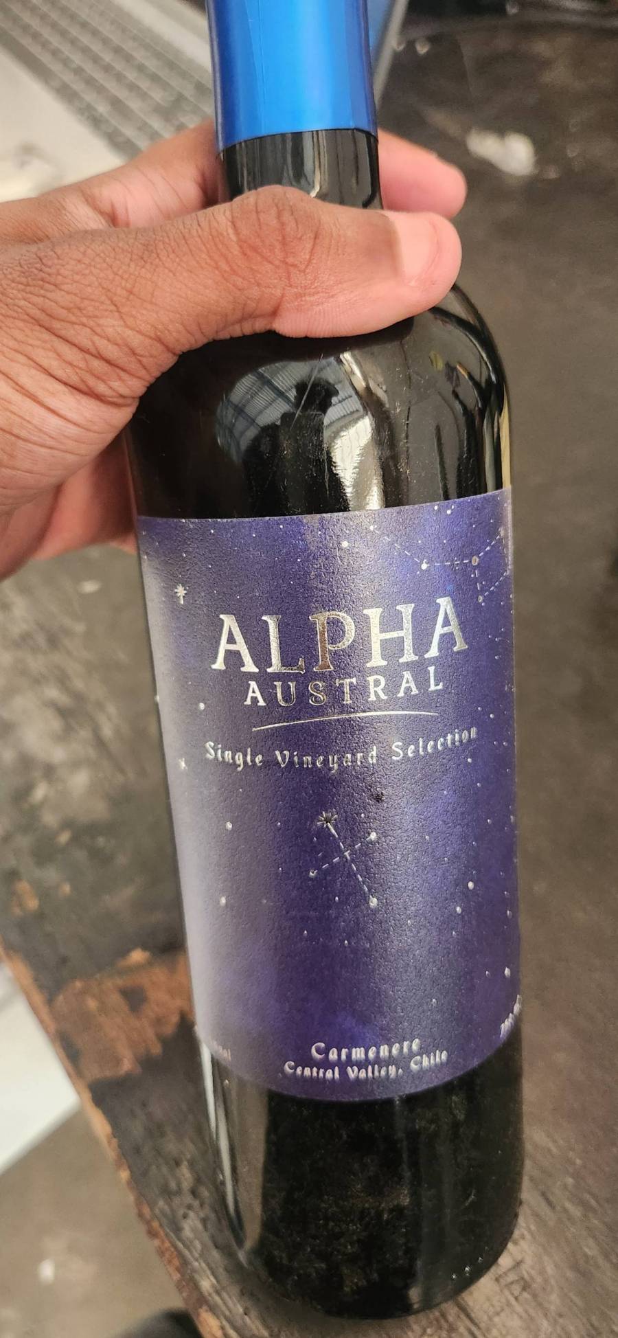 Vinho tinto Alpha Austral Single Vineyard Selection Carménère