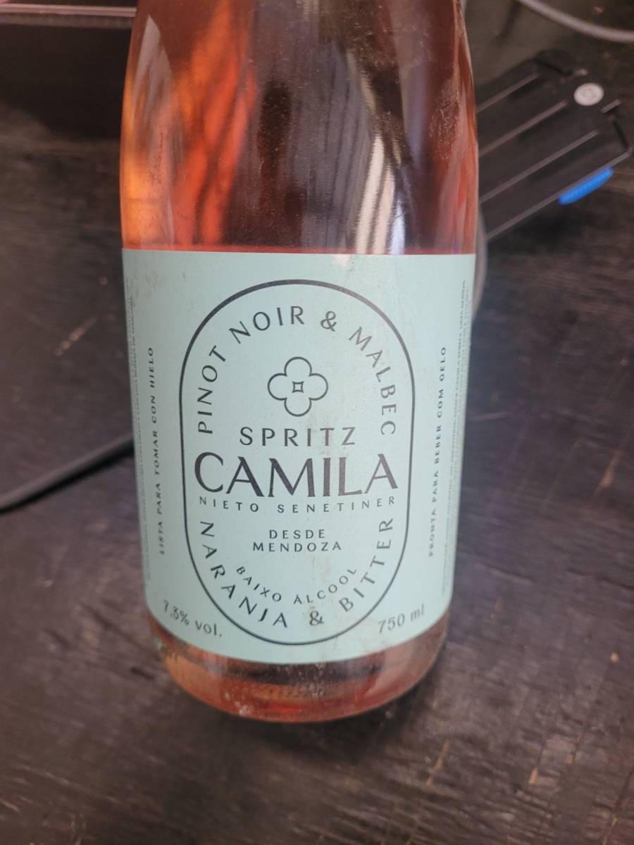 Spritz Camila Pinot Noir & Malbec Naranja & Bitter