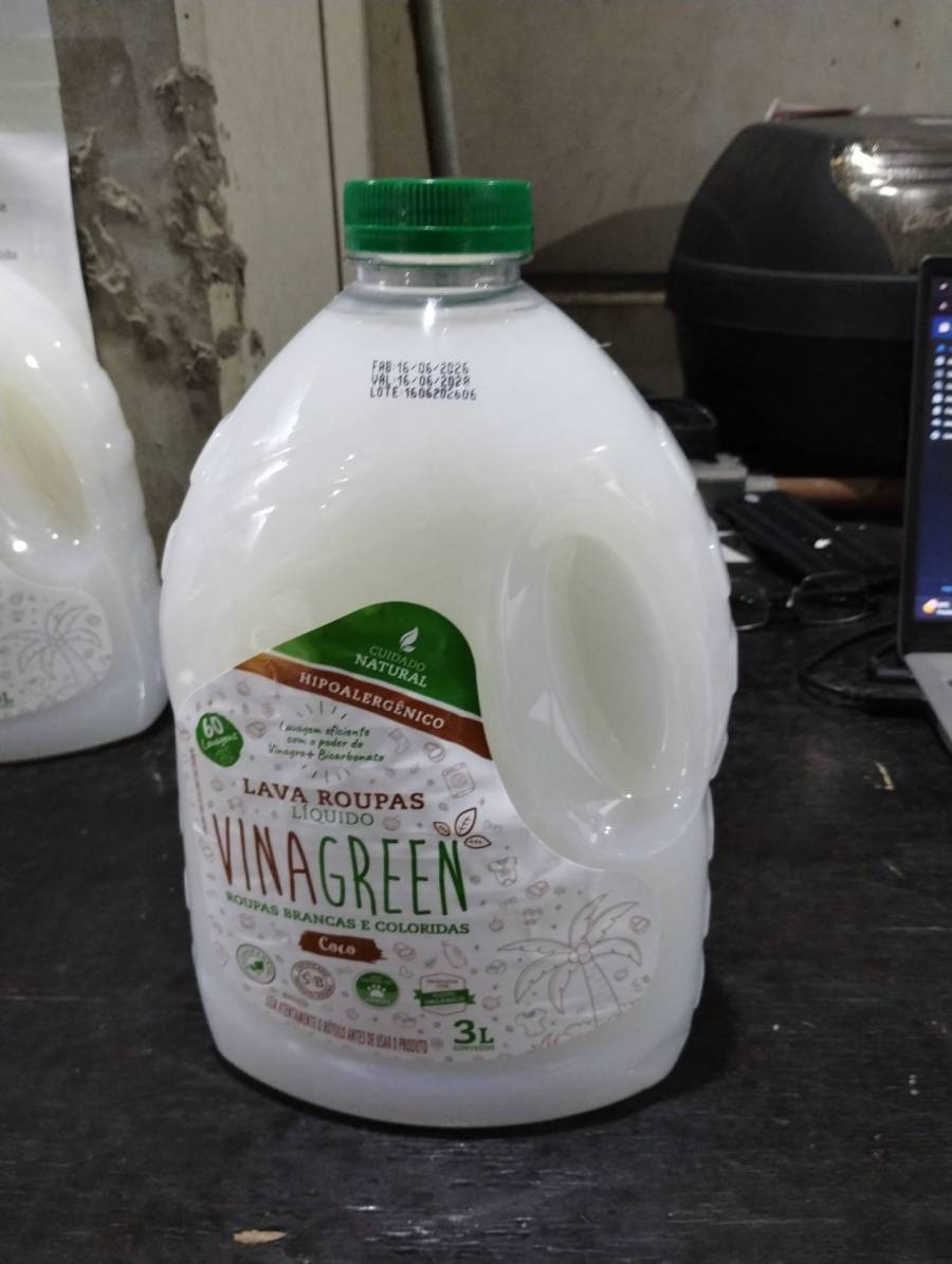 Lava Roupas Líquido Vinagreen