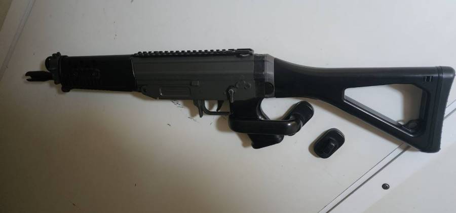 Rifle de airsoft ou réplica de arma de fogo