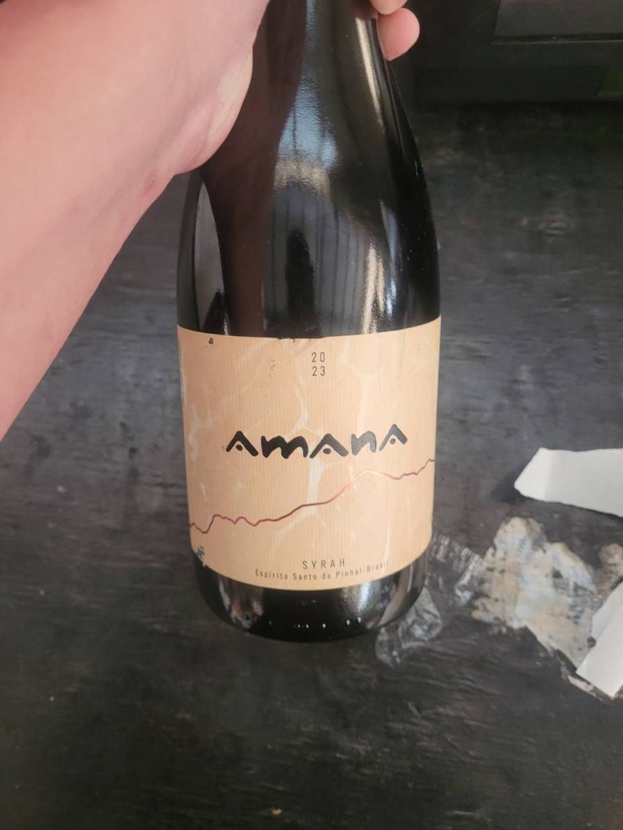 Vinho Syrah Amana