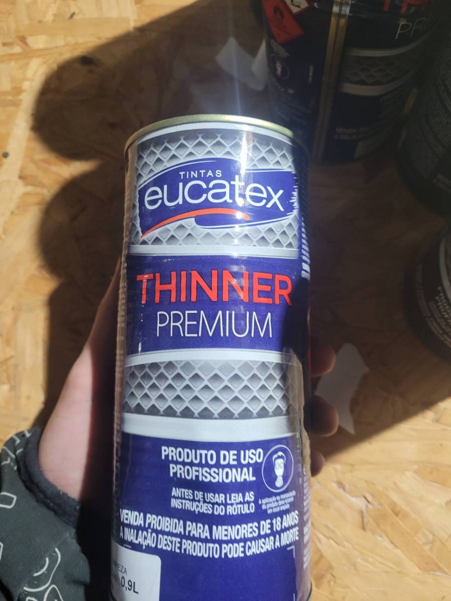 Thinner Premium para limpeza