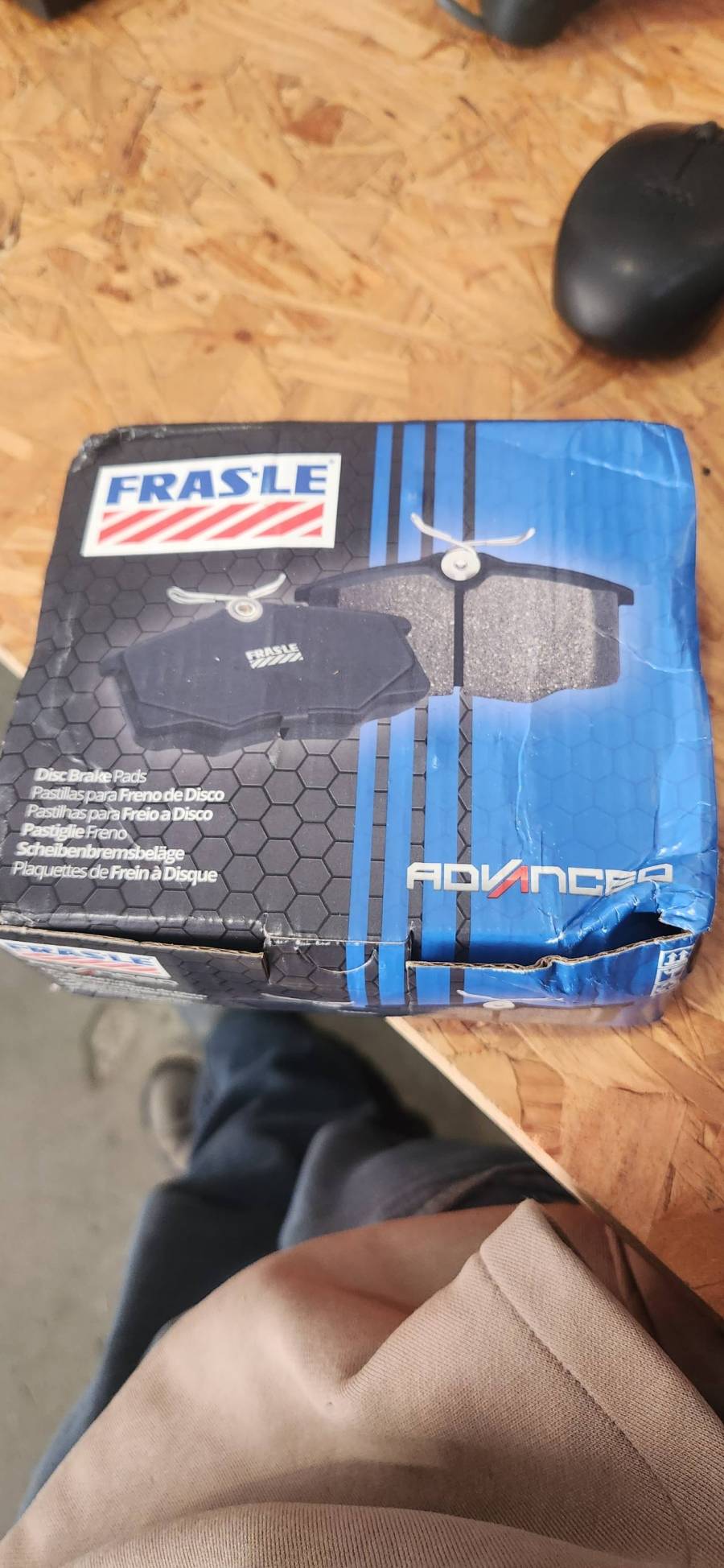 Pastilhas de freio a disco