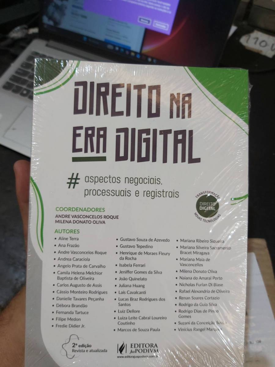 Livro Direito na Era Digital - aspectos negociais, processuais e registrais