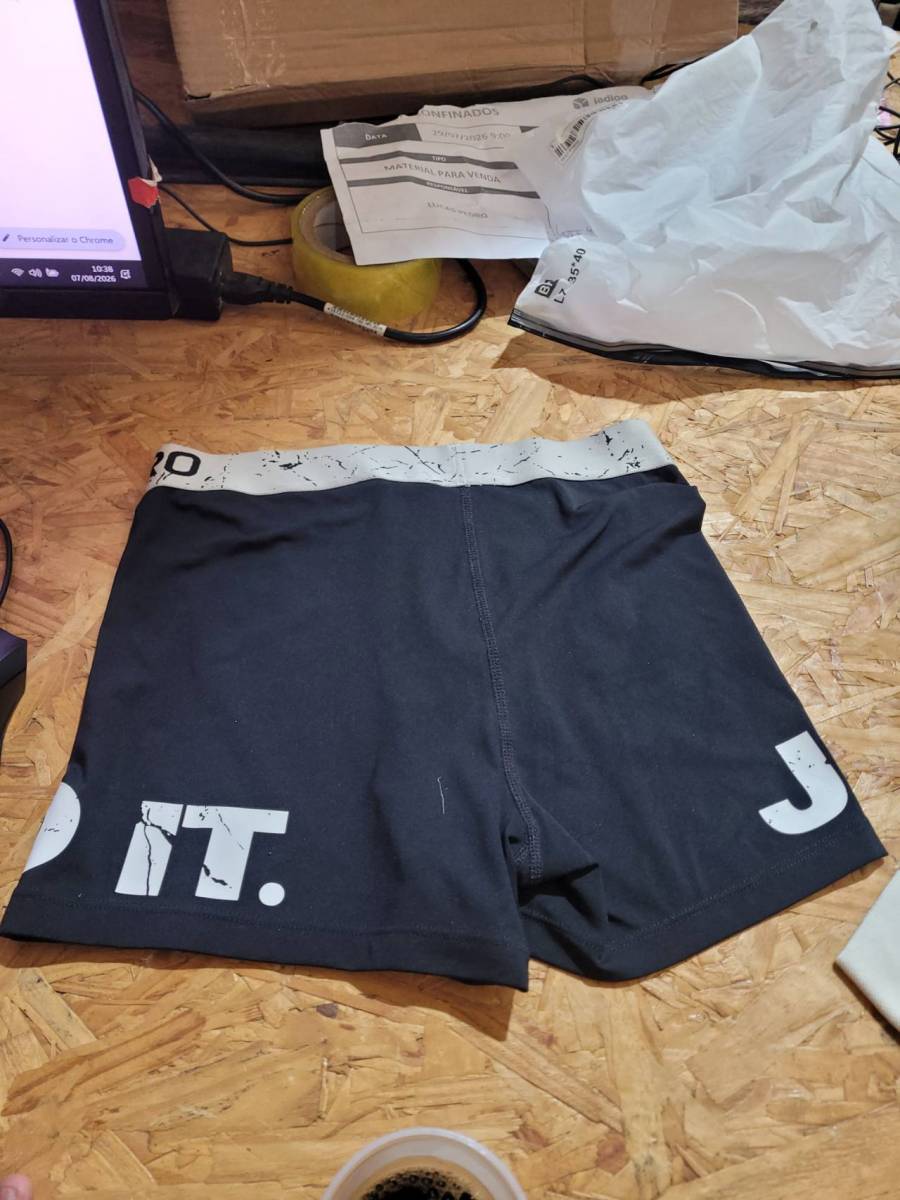 Shorts masculinos justos para esporte