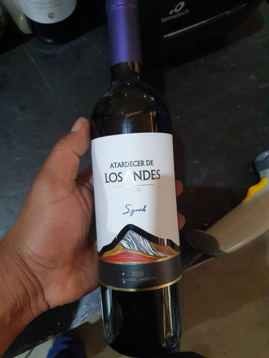 Vinho tinto Atardecer de Los Andes Syrah