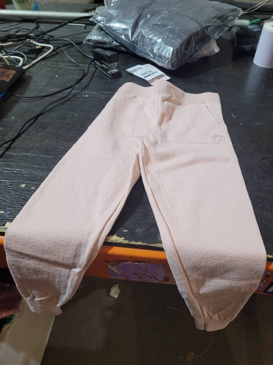 Calça jogging de tricô para criança