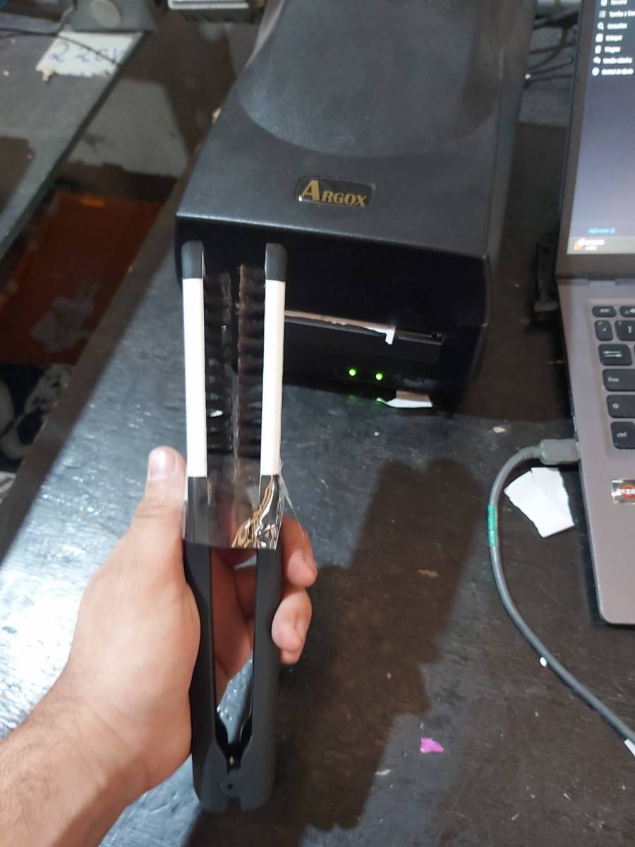 Prancha alisadora de cabelo