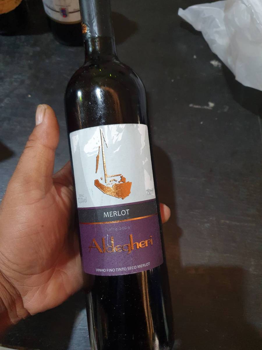 Vinho tinto seco Merlot