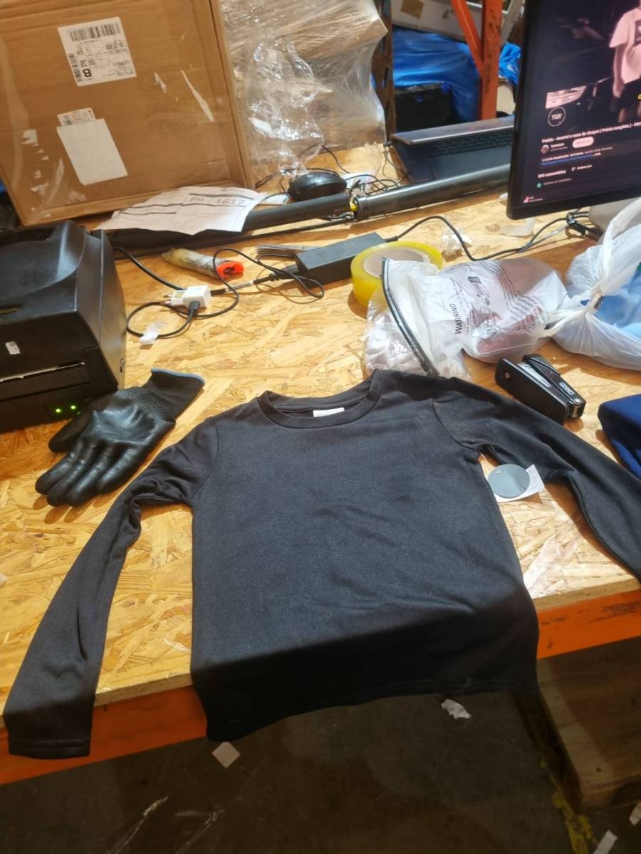 Camiseta manga longa