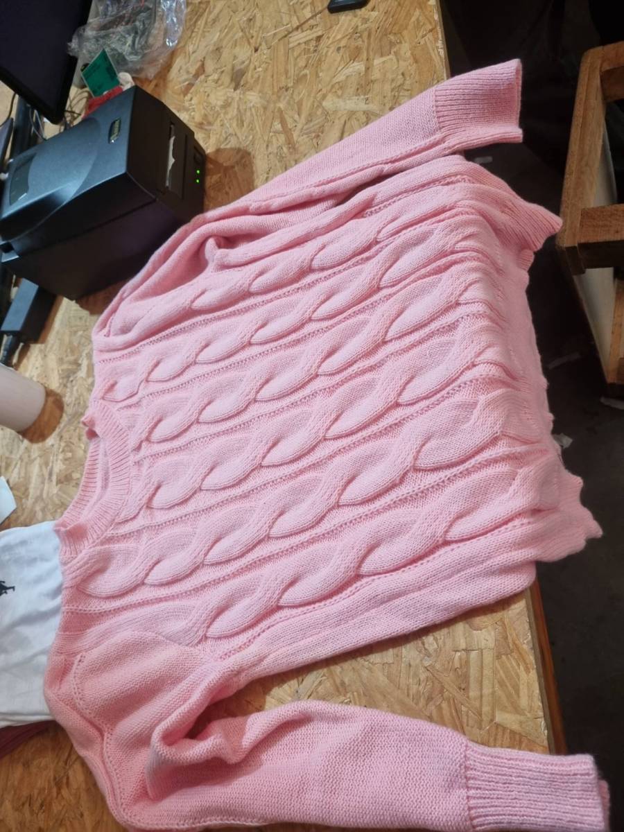 Suéter de tricô feminino