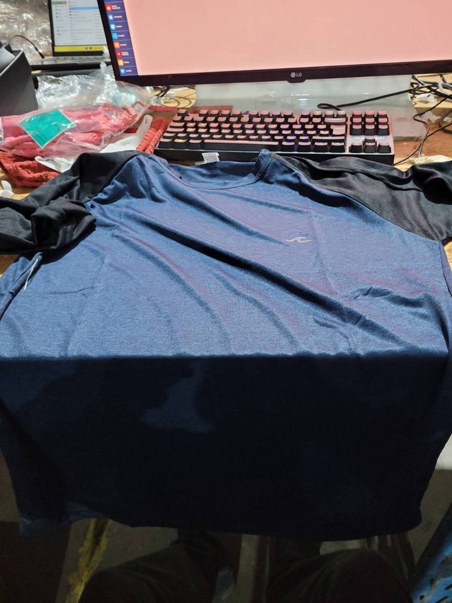 Camiseta masculina manga longa