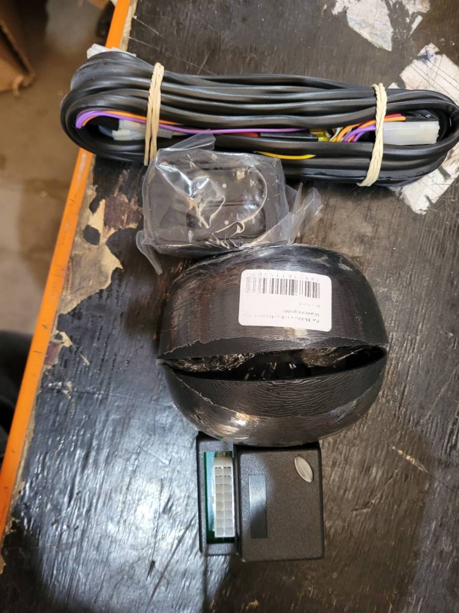 Kit de sensor de estacionamento automotivo com cabos e módulo