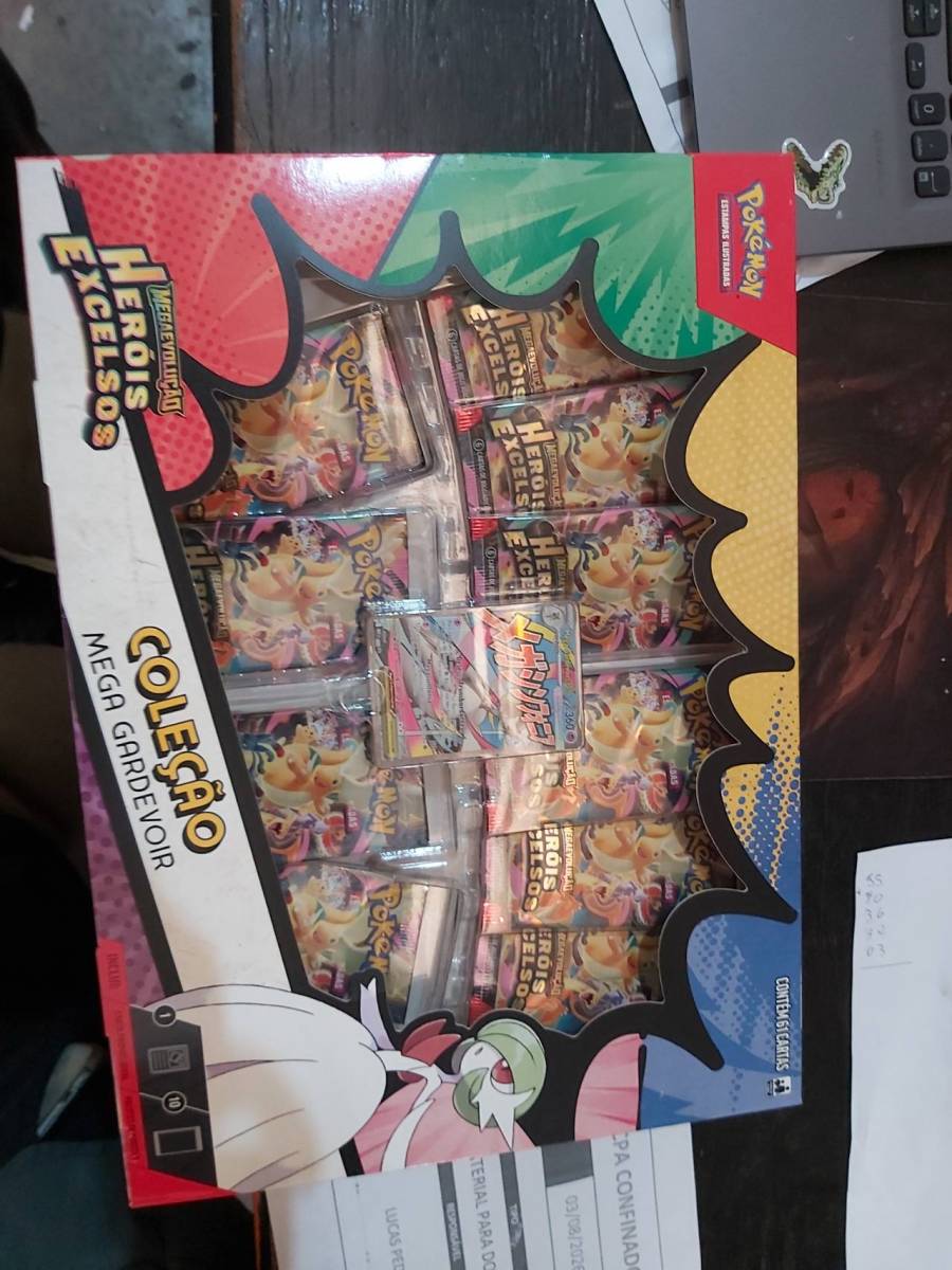 Coleção Mega Gardevoir - Pacote de Cartas Pokémon