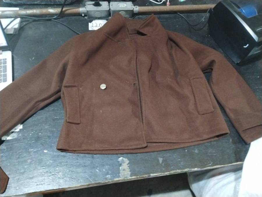 Casaco feminino de lã