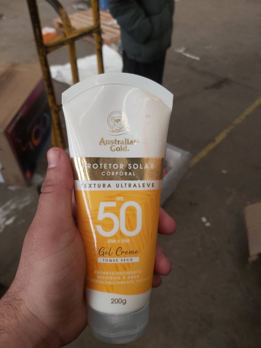 Protetor solar corporal gel creme FPS 50