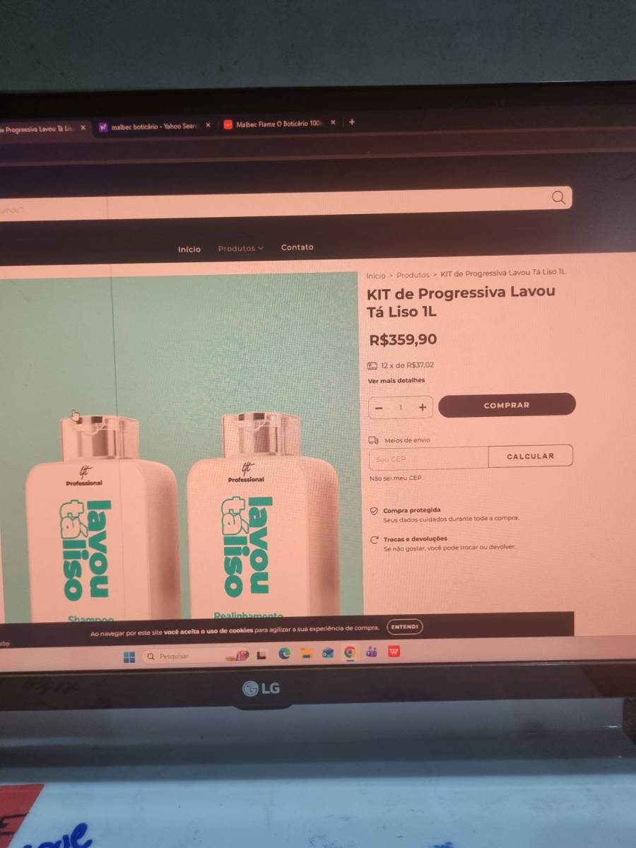 Kit de Progressiva Lavou Tá Liso 1L