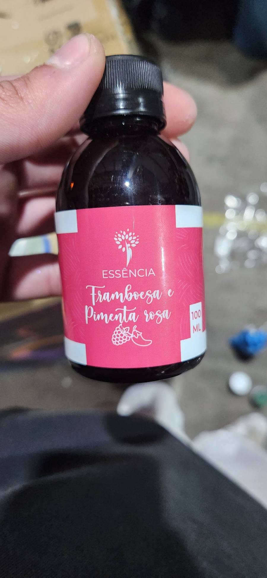 Essência Framboesa e Pimenta Rosa