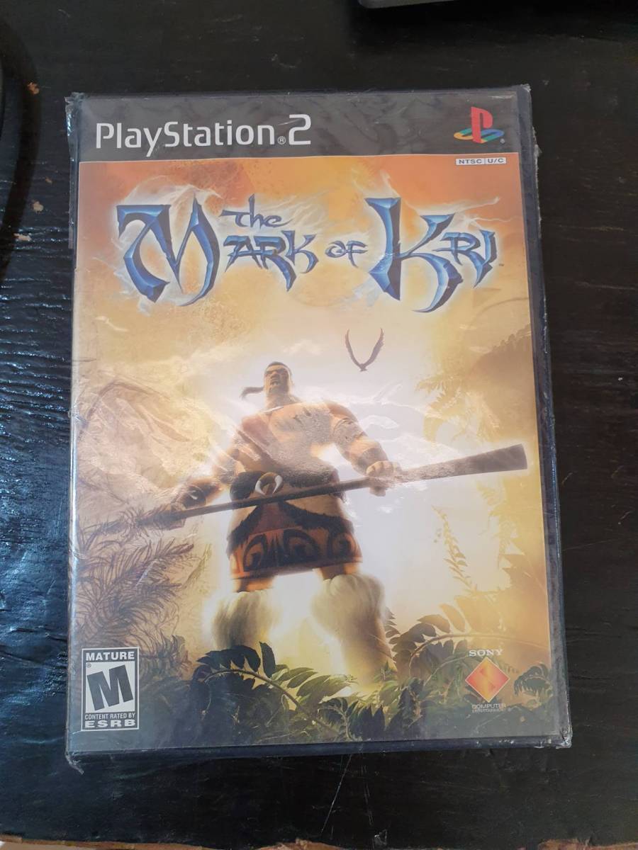 Jogo de videogame The Mark of Kri para PlayStation 2
