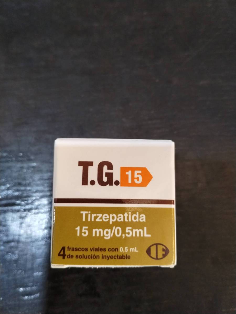 Tirzepatida solução injetável 15 mg/0,5 mL