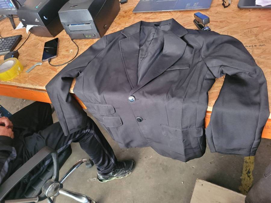 Blazer masculino preto