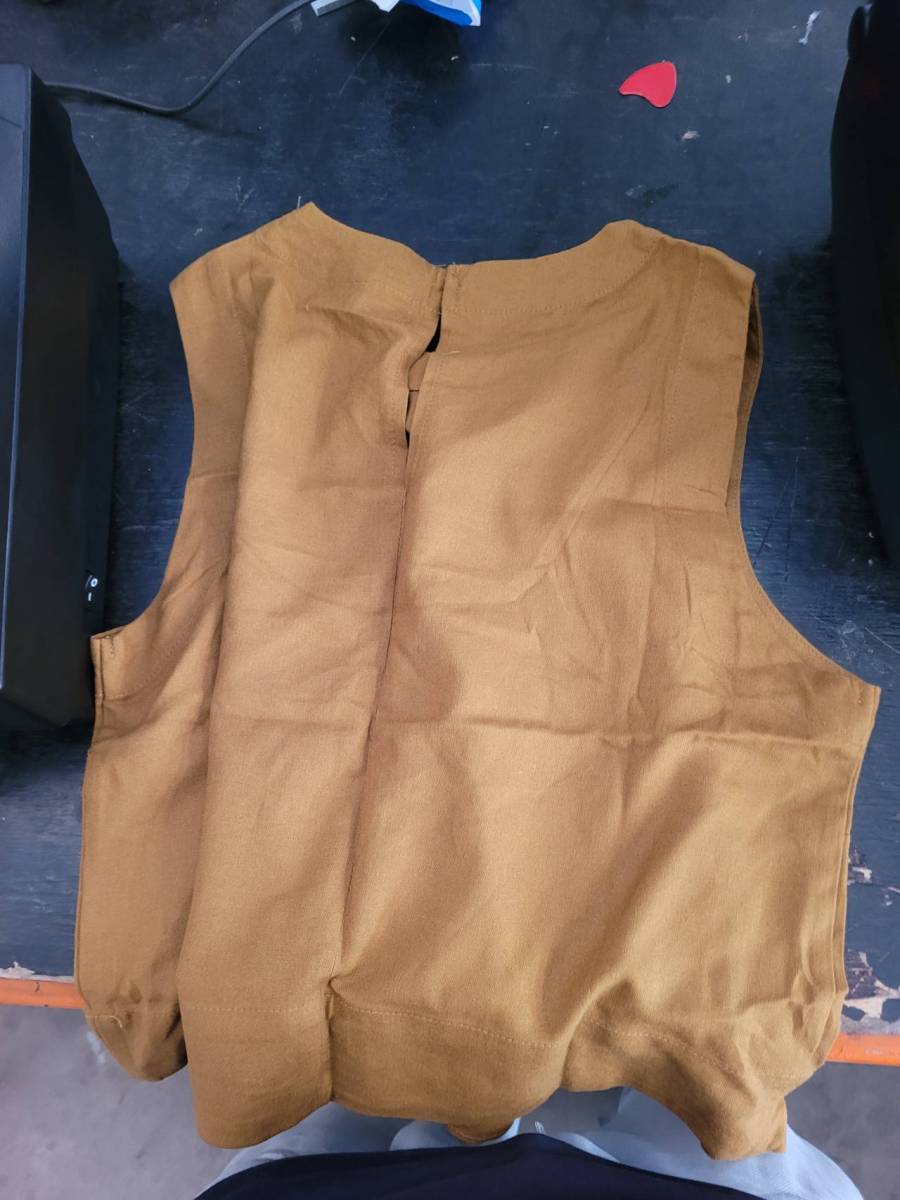 Colete feminino sem mangas