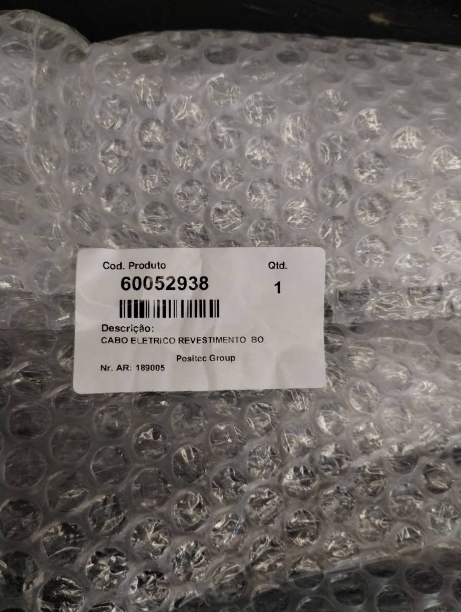 Cabo elétrico revestimento BO